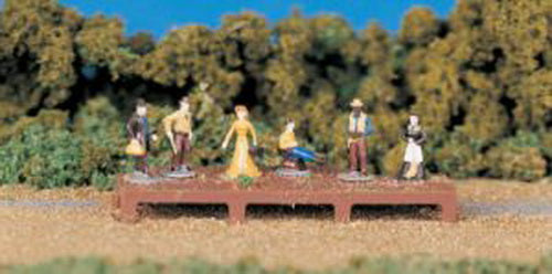 Bachmann 42335 HO Old West People Figures (Set of 6)