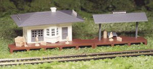 Bachmann 45173 HO Plasticville Suburban Station Building Kit
