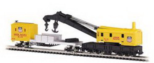 Bachmann 46611 N Union Pacific 250-Ton Operating Crane & Boom Car