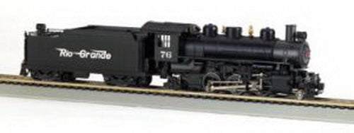 Bachmann 51517 HO Denver & Rio Grande Western 2-6-2 Steam Loco w/Smoke #76