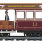 Bachmann 60530 HO Municipal Cable Car Electric Locomotive #11 (Red)