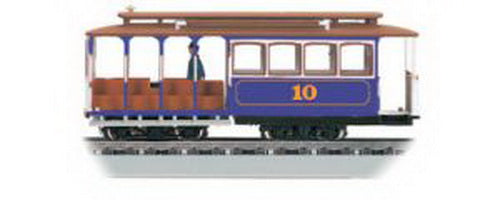 Bachmann 60532 HO Baltimore Cable Car Electric Locomotive #10 (blue)