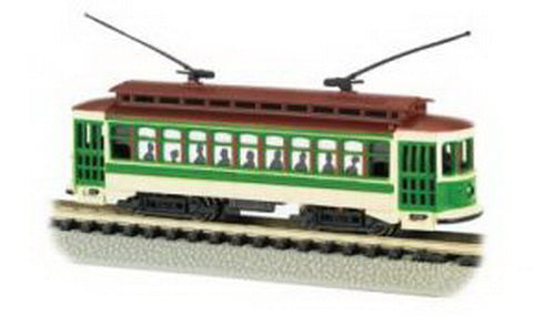 Bachmann 61093 N Green Brill Trolley