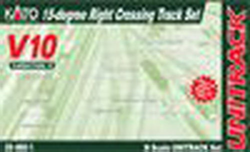Kato 20-8691 V10 15 Degree Crossing Set