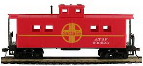 Mantua 726002 36' Steel Caboose ATSF Repainted