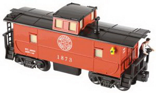 RMT CAB341 O Gauge Western Maryland Caboose #1873 w/Marker Lights & Figure