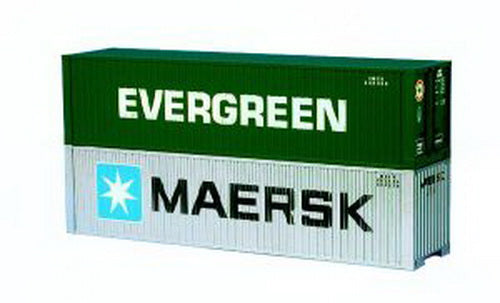USA Trains 1710N G Maersk 40' Corrugated Side Box Container