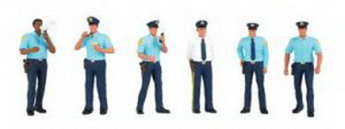 Bachmann 33104 HO Police Squad Figures (Set of 6)