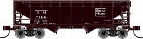 Atlas 40826 N Scale B&M 2-Bay Offset Hopper #7160