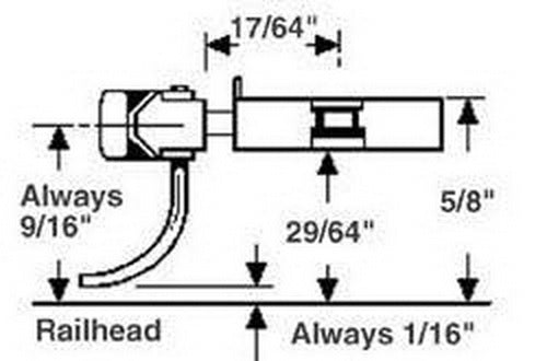 Kadee 803 On3 Coupler With Draft Gear Boxes