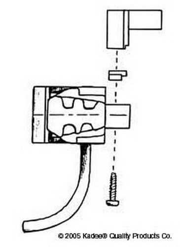 Kadee 1782 G Bachmann Climax Couplers with Brackets