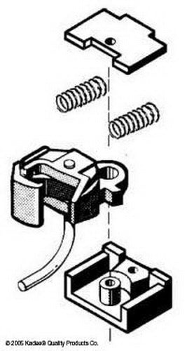 Kadee 1835 G Body Mount Offset Coupler