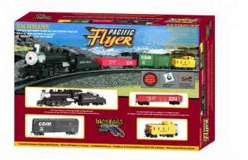 Bachmann 00692 Union Pacific Flyer HO Gauge Steam Starter Freight Train Set
