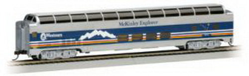 Bachmann 13037 HO McKinley Explorer Budd 85' Full-Length Dome w/Lights
