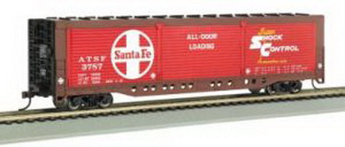 Bachmann 18105 HO Atchison, Topeka & Santa Fe Evans All-Door Boxcar #3 –  Trainz