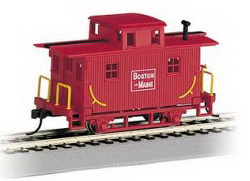Bachmann 18448 HO Boston & Maine Wood 4-Wheel Bobber Caboose