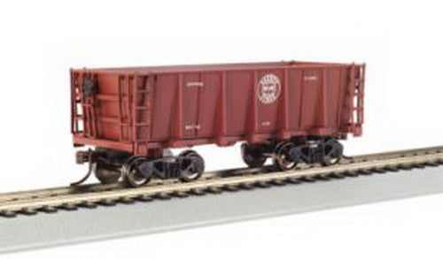 Bachmann 18644 HO Duluth, Missabe & Iron Range Ore Car (yellow, red)