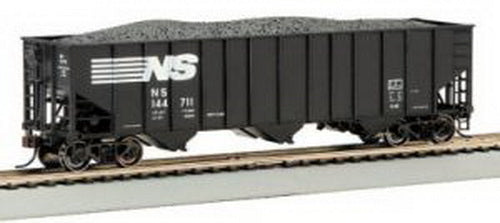 Bachmann 18741 HO Norfolk Southern 3-Bay 100-Ton Open Hopper #144913