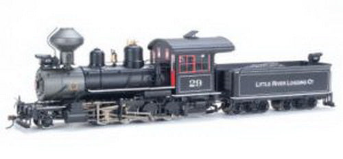 Bachmann 25963 On30 Little River Logging 2-8-0 Steam Loco & Tender
