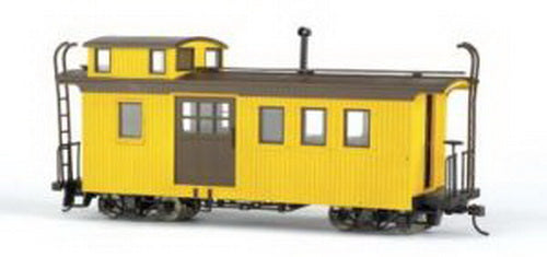 Bachmann 26799 On30 Yellow & Black Unlettered Caboose w/Interior Light