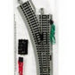 Bachmann 44561 HO Scale Nickel Silver E-Z Track Left-Hand Remote Switch Turnout