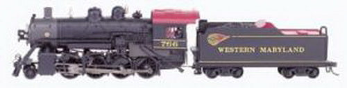 Bachmann 51306 HO Western Maryland Baldwin 2-8-0 Steam Locomotive w/DCC #766