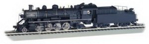 Bachmann 83211 HO Unlettered Mikado 2-8-2 Steam Locomotive w/DCC -Painted