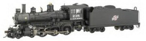 Bachmann 84906 HO C&NW 4-6-0 Steam Locomotive & Tender w/DCC, Sound #238