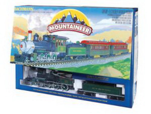 Bachmann 90048 Mountaineer G Gauge Steam Starter Train Set