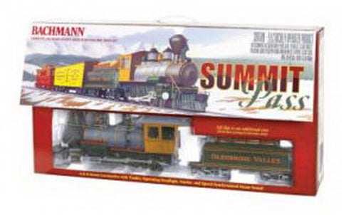Bachmann 90056 Glenbrook Valley "Summit Pass" G Gauge Steam Starter Train Set