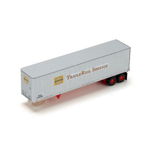 Athearn 14215 N Clinchfield 40' Smooth Side Z-Van Trailers (Set of 2)