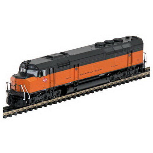 Athearn 16829 N Milwaukee Road FP45 Orange #3