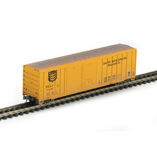 Athearn 17196 N East St Louis Junction 50' FMC Double Door Box/Weathered #1