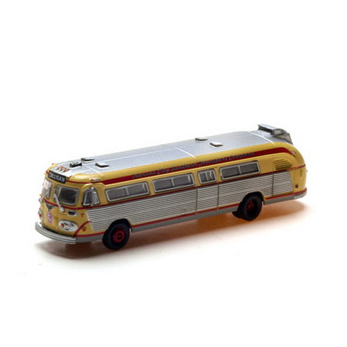 Athearn 17361 N Scale Kansas City Southern / Sallisaw Flexible Visicoach Bus