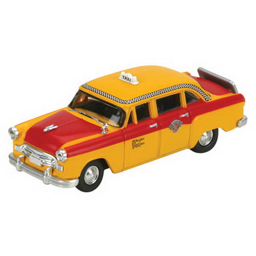 Athearn 26372 HO Red/Yellow Checker A8 Taxi