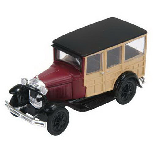 Athearn 26407 HO Burgundy Ford Model A Woody