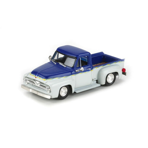 Athearn 26466 HO 1955 Ford F-100 Pickup Blue/White