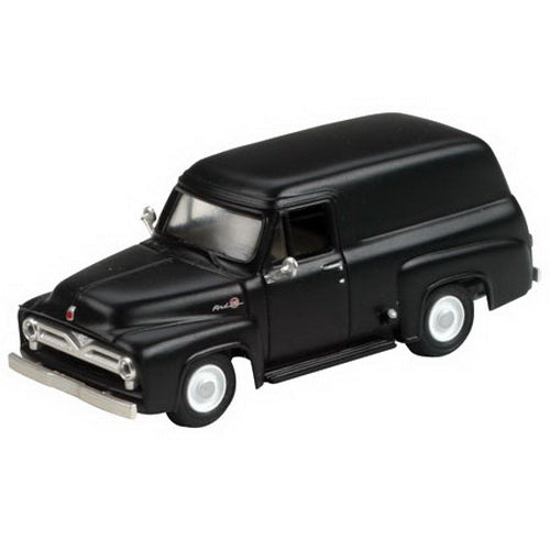 Athearn 26470 HO Black 1955 Ford F-100 Panel Truck Ready To Roll