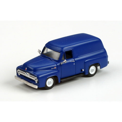 Athearn 26473 HO 1955 Blue Ford F-100 Panel Truck