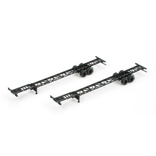 Athearn 26597 HO CSX 53'  Container Chassis (Set of 2)