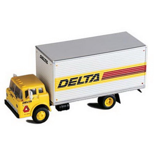 Athearn 2749 1:87 HO Delta Trucking Ford C Box Truck
