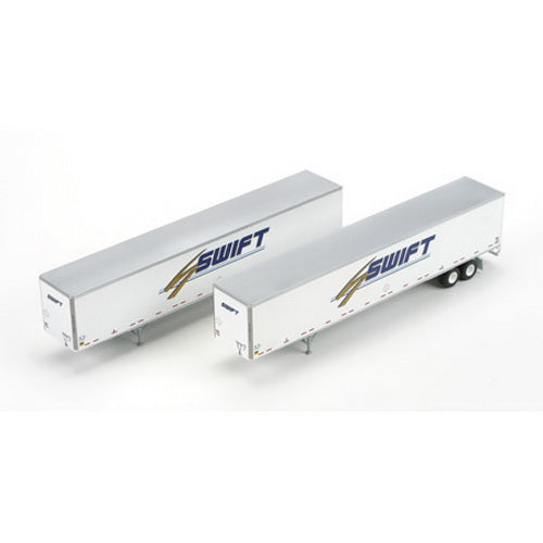 Athearn 28407 Swift 53'' Wabash Duraplate Trailers (Set of 2)