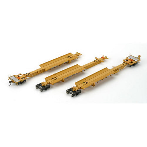 Athearn 28913 HO TTX Trinity 57' All Purpose Spine Car #360817 (Box of 3)