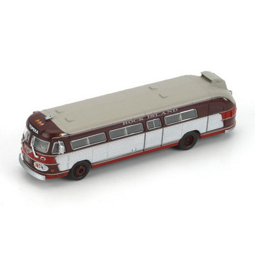 Athearn 29016 HO RI/Topeka Flexible Visicoach Bus