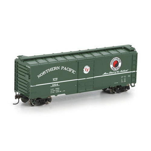 Athearn 70369 HO Scale Northern Pacific 40' Superior Boxcar #1004