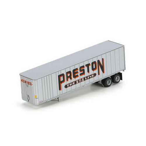 Athearn 70959 HO RTR 40' Exterior Post Trailer, Preston #1 (2)
