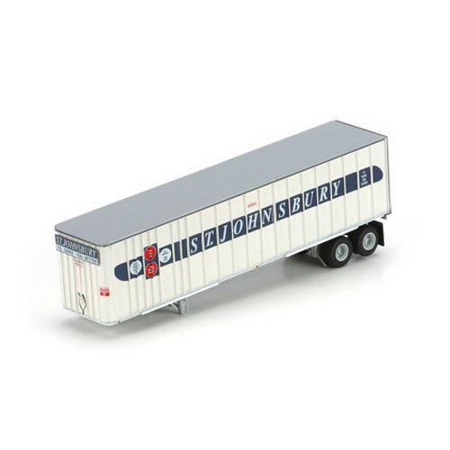 Athearn 70963 1:87 HO St Johnsbury #1 40'''' Exterior Post Trailers - RTR