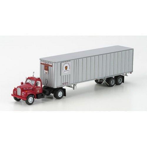 Athearn 70987 HO Pennsylvania Mack B w/40'' X Post Trailer