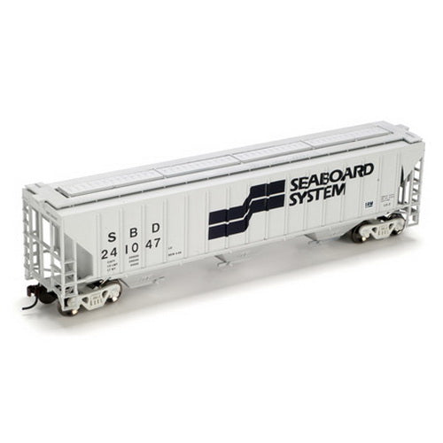 Athearn 72361 HO Scale Seaboard 54' PS Covered Hopper #241047