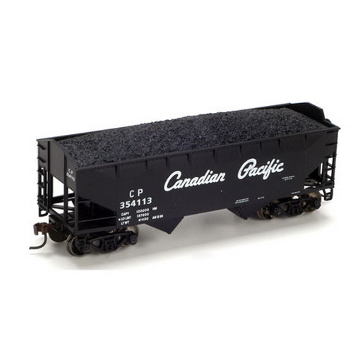Athearn 72657 CPR 34' Offset Hopper w/Coal Load #354113